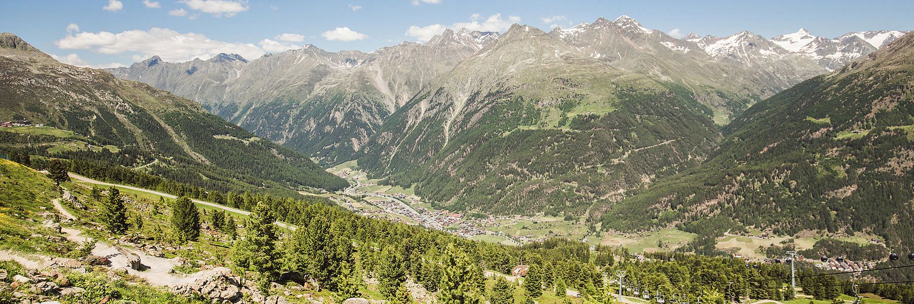 Sölden im Sommer